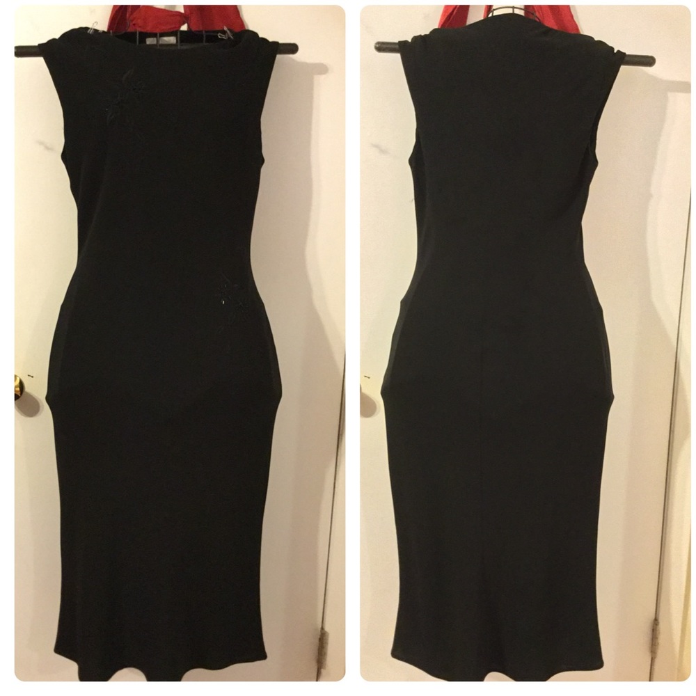 Sexy Mermaid Style Black Dress